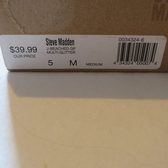 Steve Madden Multi Color Sandal  NWB - Picture 6 of 6